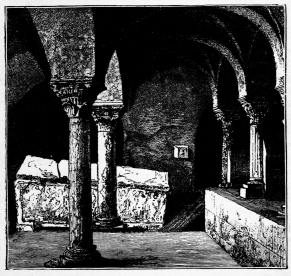 La crypte de Jouarre. (Architecture m�rovingienne.)