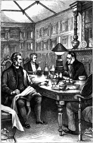 The bishop thinks that the priest's
      analogy is not correct.