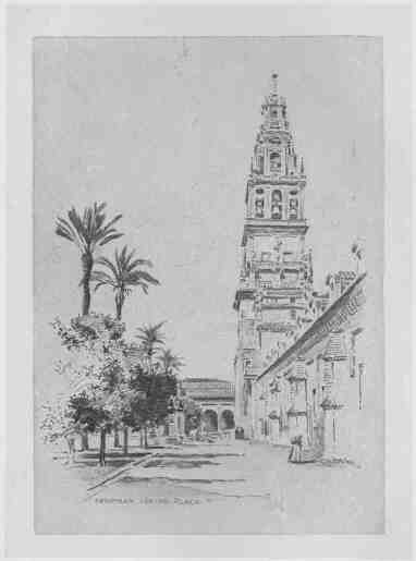 20 the Bell-tower of The Great Mosque, Cordova